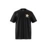 Men Graphics Fire Trefoil T-Shirt, Black, A701_ONE, thumbnail image number 9