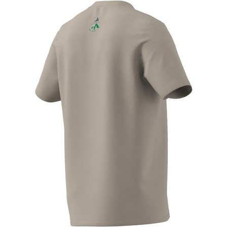 Men Adidas Sportswear Change Through Sports Triple T-Shirt, Beige, A701_ONE, large image number 11