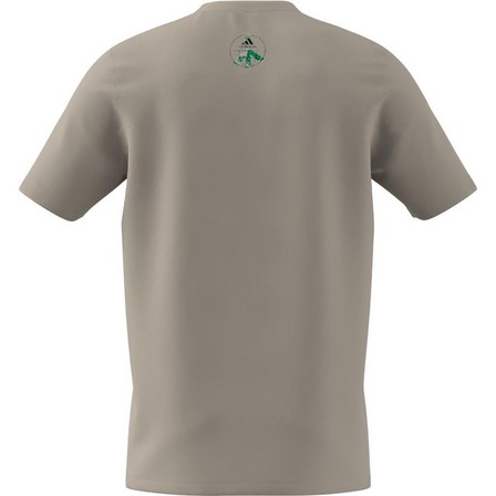 Men Adidas Sportswear Change Through Sports Triple T-Shirt, Beige, A701_ONE, large image number 15