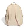Unisex Classic Horizontal 3-Stripes Backpack, Beige, A701_ONE, thumbnail image number 3