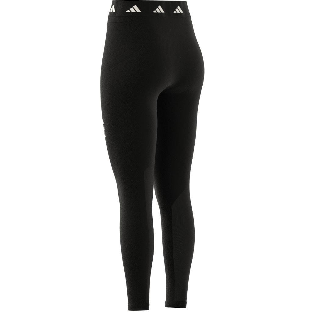 Women Techfit Stash Pocket Full-Length Leggings, Black, A701_ONE, large image number 11