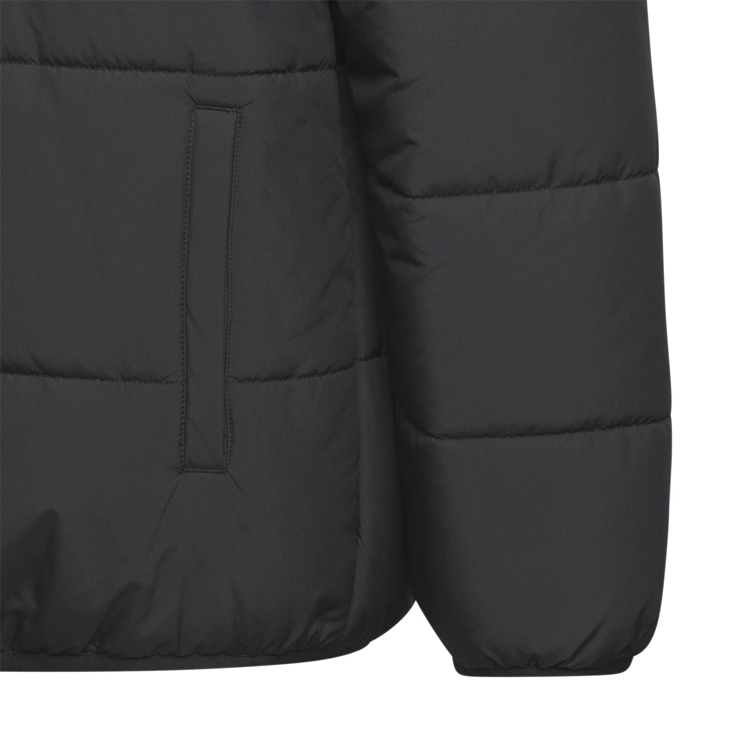 Unisex Kids Padded Jacket , Black, A701_ONE, large image number 3