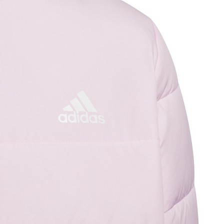 Kids Unisex Padded Jacket, Pink, A701_ONE, large image number 5