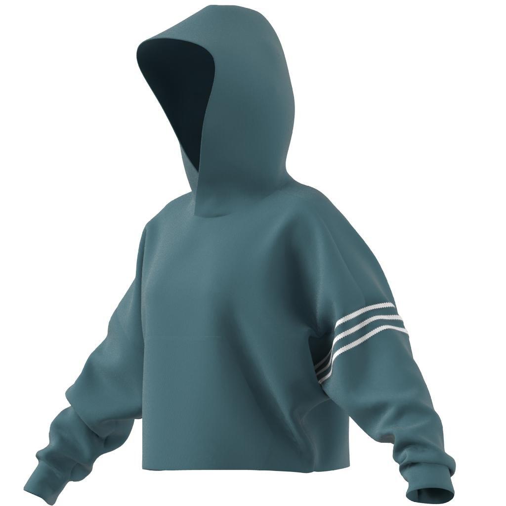 Women Adicolor Neuclassics Hoodie, Blue, A701_ONE, large image number 8