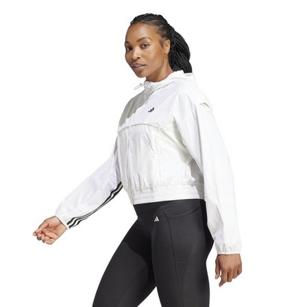 Women Wind.Rdy Hyperglam Windbreaker, White, A701_ONE, large image number 10