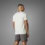 Men Designed For Training Hiit Workout Heat.Rdy T-Shirt, White, A701_ONE, thumbnail image number 12