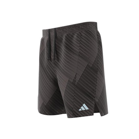Men Designed For Training Hiit Workout Heat.Rdy Print Shorts, Brown, A701_ONE, large image number 11