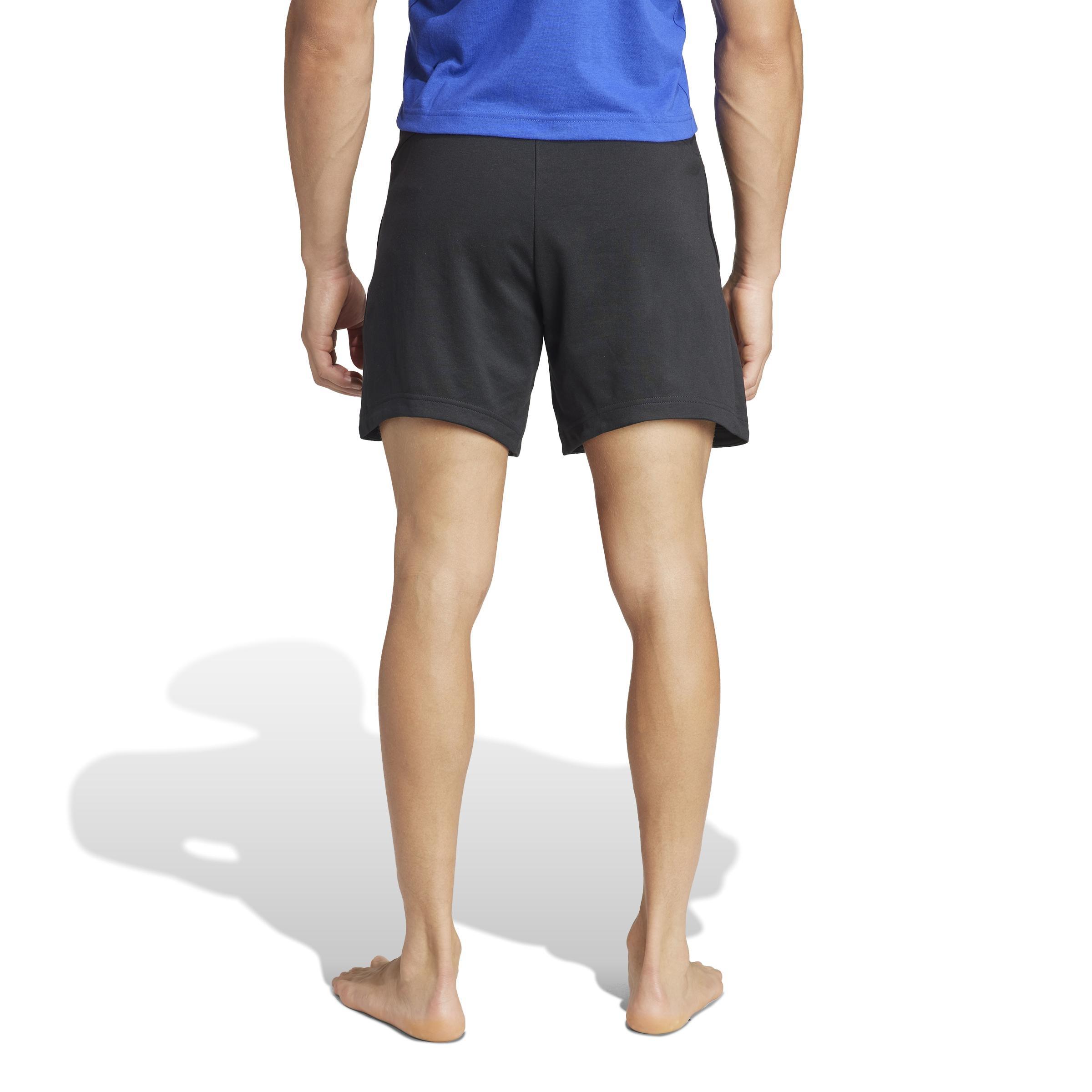 adidas - Men Yoga Training Shorts, Blue