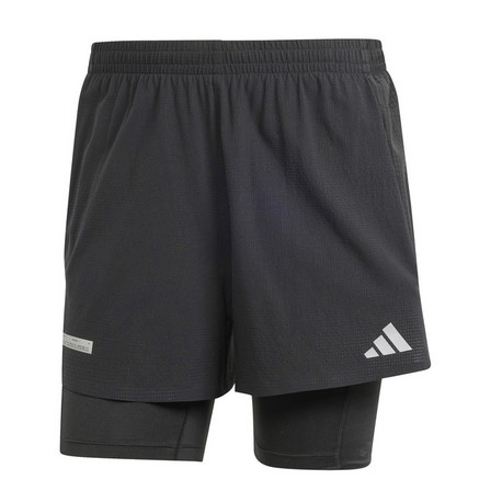 Men Ultimateadidas 2-In-1 Shorts, Black, A701_ONE, large image number 2
