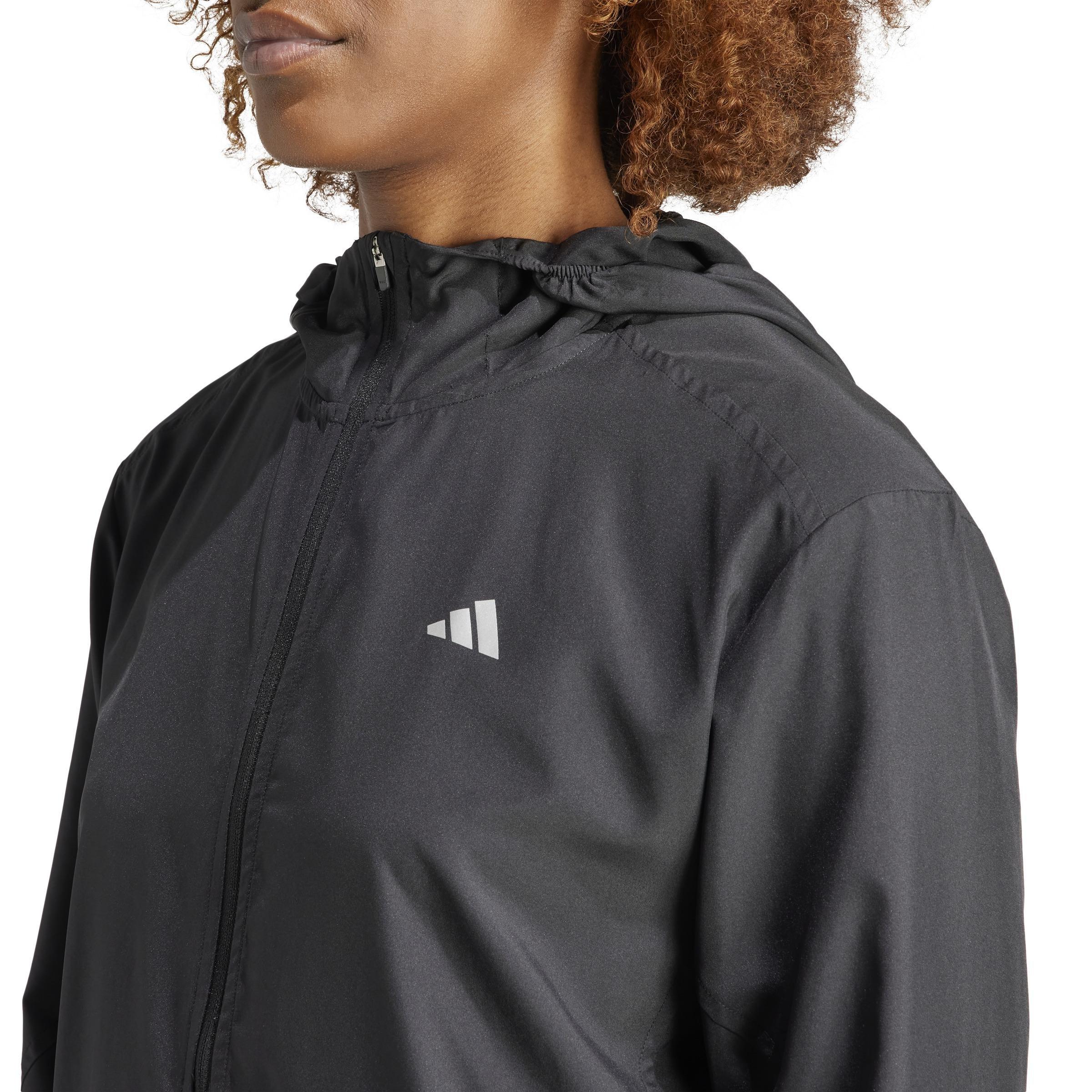 Run It Jacket, Black, A701_ONE, large image number 4