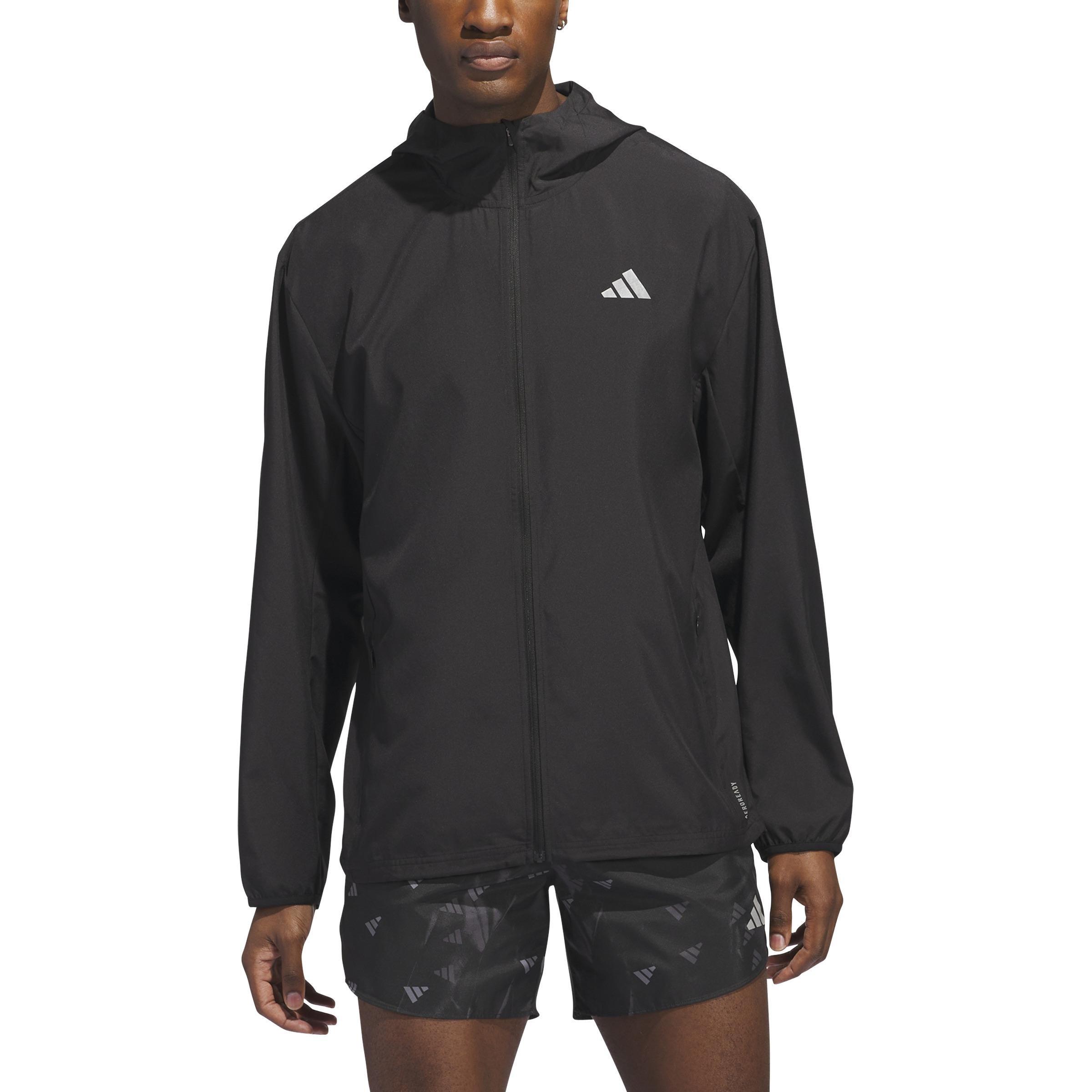 Run It Jacket BLACK Male Adult, A701_ONE, large image number 0