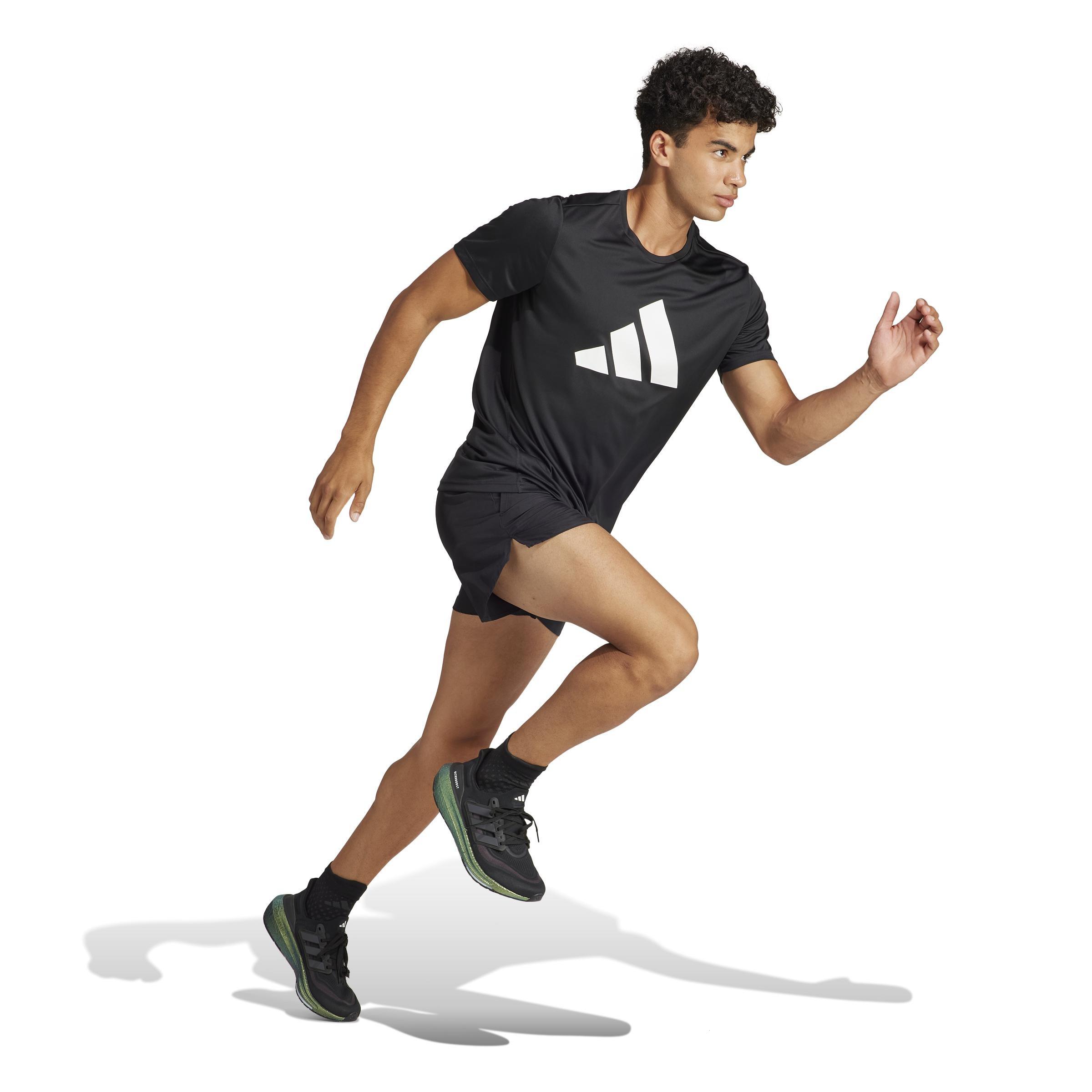 Run It Shorts, Black, A701_ONE, large image number 1