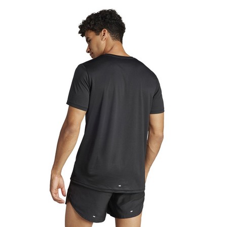 Men Run It T-Shirt, Black, A701_ONE, large image number 5