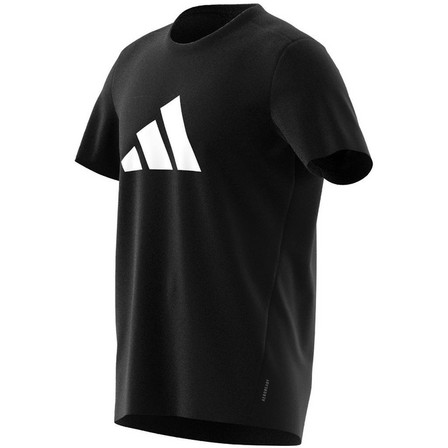 Men Run It T-Shirt, Black, A701_ONE, large image number 10
