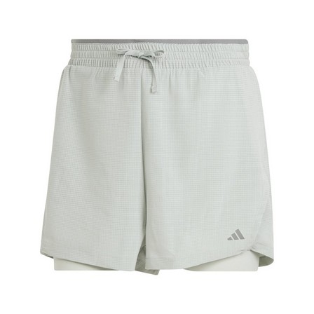 Women Hiit Heat.Rdy Two-In-One Shorts, White, A701_ONE, large image number 1