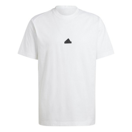 Men Adidas Z.N.E. T-Shirt, White, A701_ONE, large image number 3