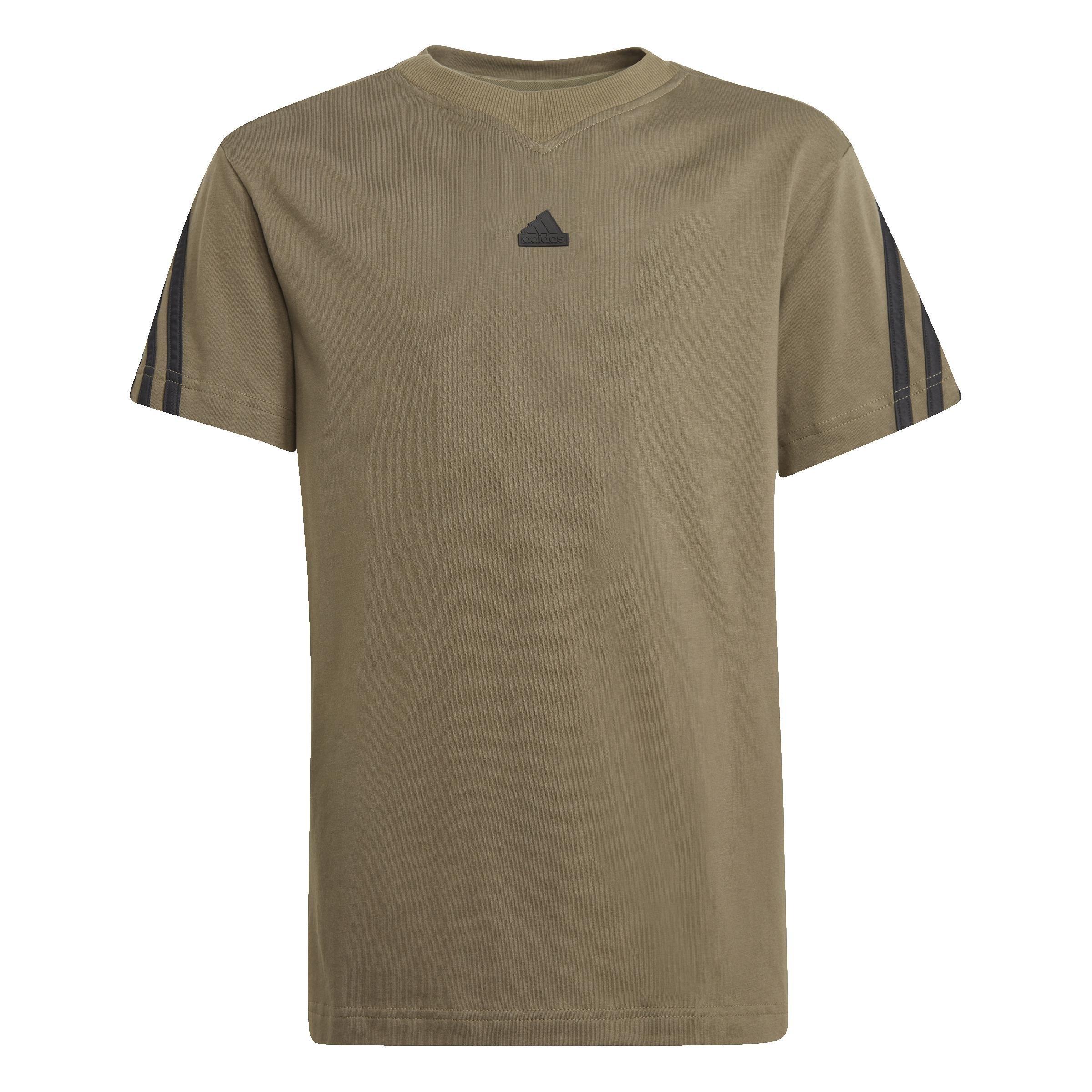 Khaki hotsell adidas shirt