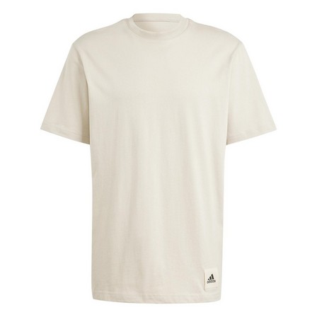 Men Lounge T-Shirt, Cream, A701_ONE, large image number 4