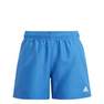 Kids Boys Classic Badge Of Sport Swim Shorts, Blue, A701_ONE, thumbnail image number 1