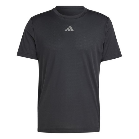 Men Hiit Training T-Shirt, Black, A701_ONE, large image number 3