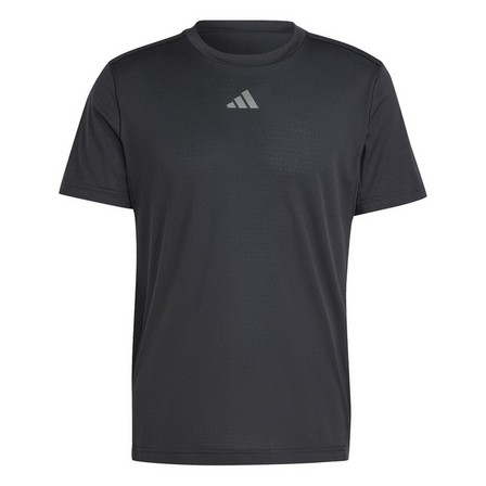 Men Hiit Training T-Shirt, Black, A701_ONE, large image number 4