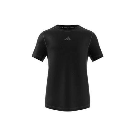Men Hiit Training T-Shirt, Black, A701_ONE, large image number 9