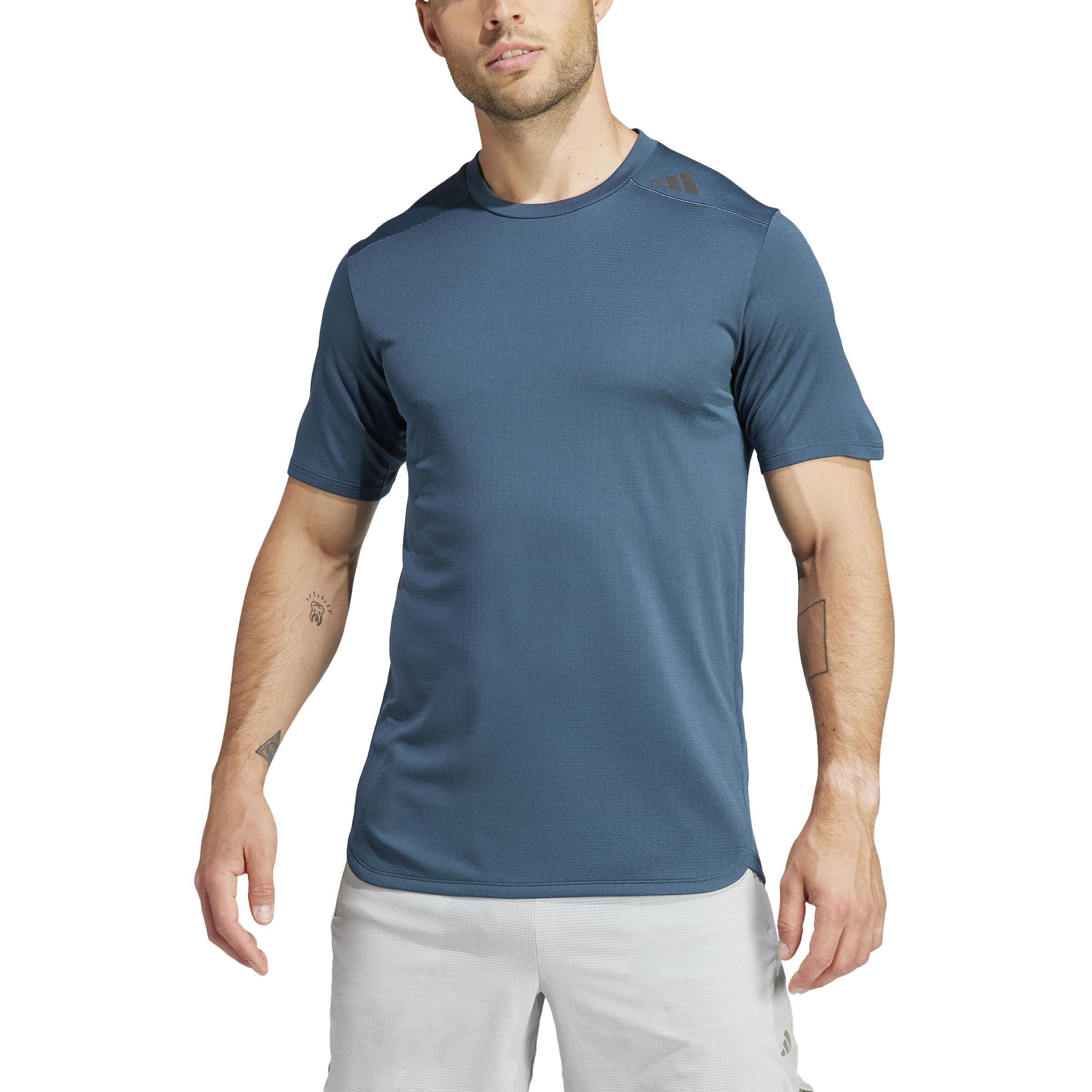 Men Designed 4 Training Heat.Rdy Hiit Training T-Shirt, Blue, A701_ONE, large image number 1