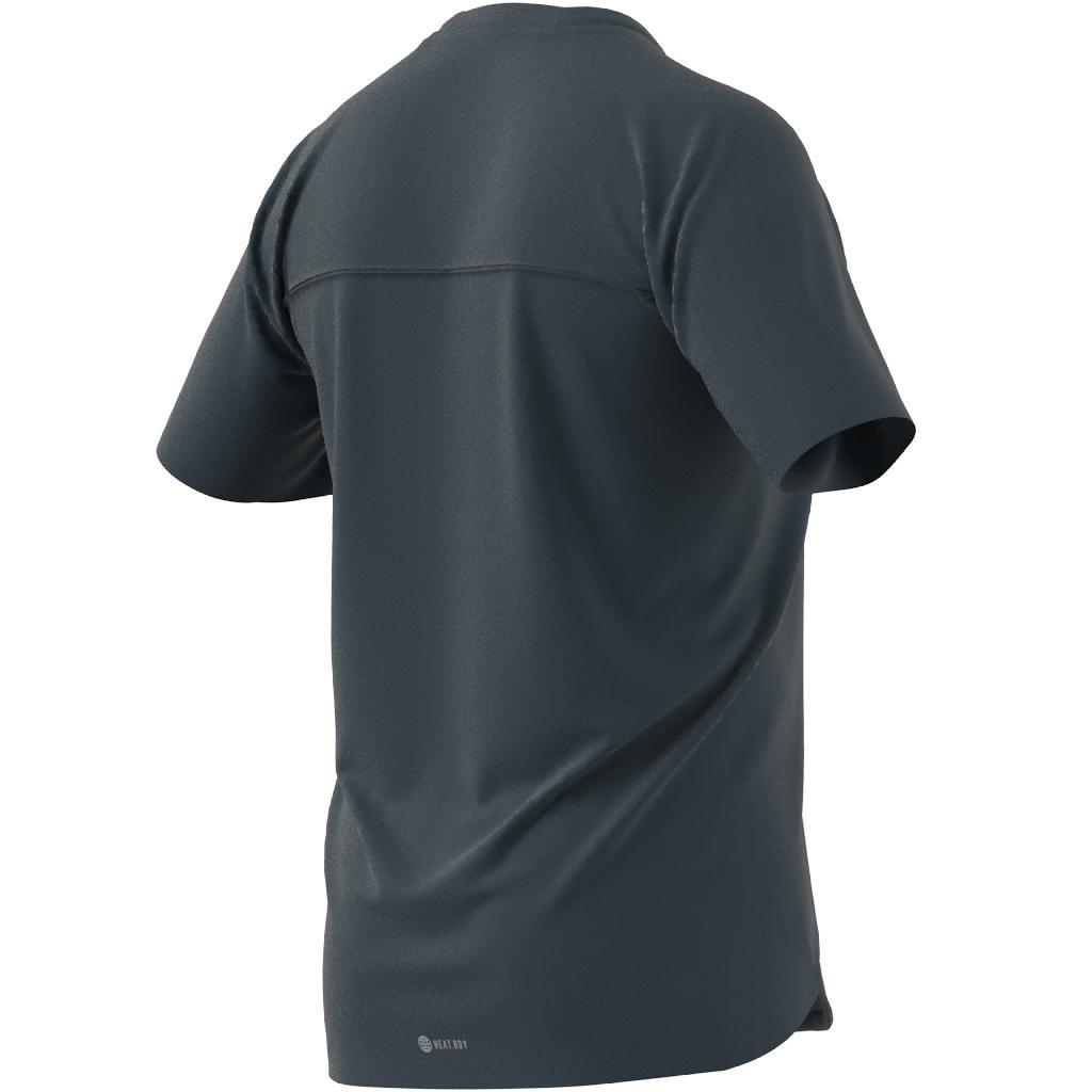 Men Designed 4 Training Heat.Rdy Hiit Training T-Shirt, Blue, A701_ONE, large image number 17