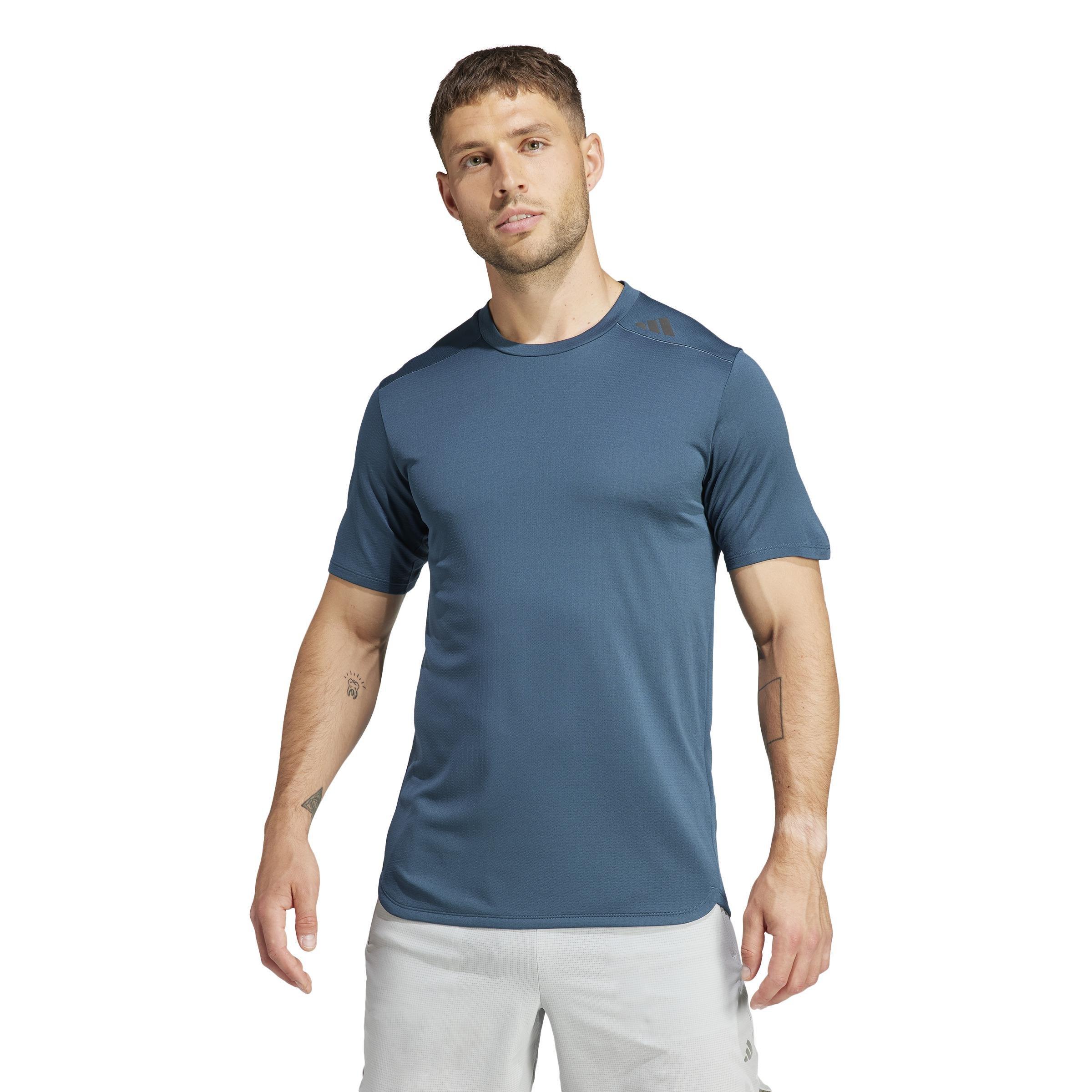 Men Designed 4 Training Heat.Rdy Hiit Training T-Shirt, Blue, A701_ONE, large image number 23