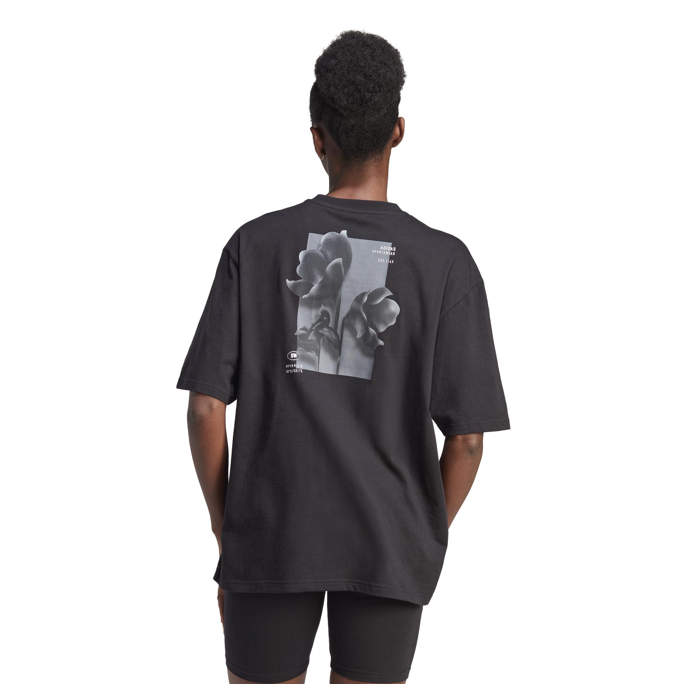 Female City Escape Graphic T-Shirt, Black, A701_ONE, large image number 5