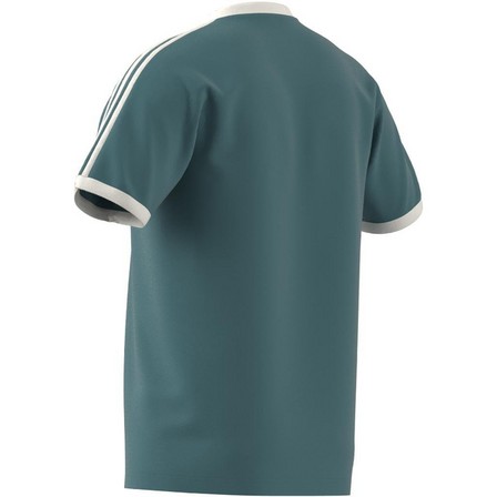 Men Adicolor Classics 3-Stripes T-Shirt, Blue, A701_ONE, large image number 8