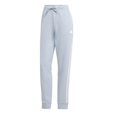 Women Future Icons 3-Stripes Regular Tracksuit Bottoms, Blue, A701_ONE, large image number 1