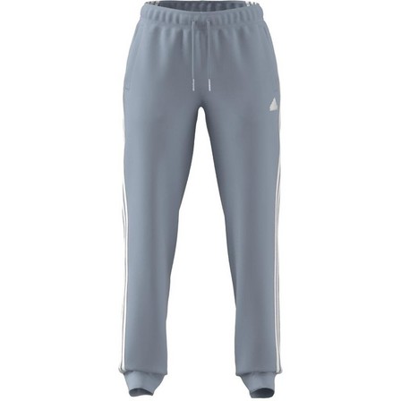 Women Future Icons 3-Stripes Regular Tracksuit Bottoms, Blue, A701_ONE, large image number 10