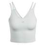 Women Hiit Heat.Rdy Crop Tank Top, White, A701_ONE, thumbnail image number 2