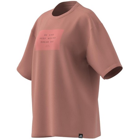 Women Lounge Graphic T-Shirt, Pink, A701_ONE, large image number 8