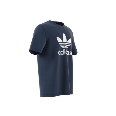 Men Adicolor Classics Trefoil T-Shirt, Navy, A701_ONE, large image number 7