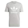 Men Adicolor Classics Trefoil T-Shirt, Grey, A701_ONE, thumbnail image number 3