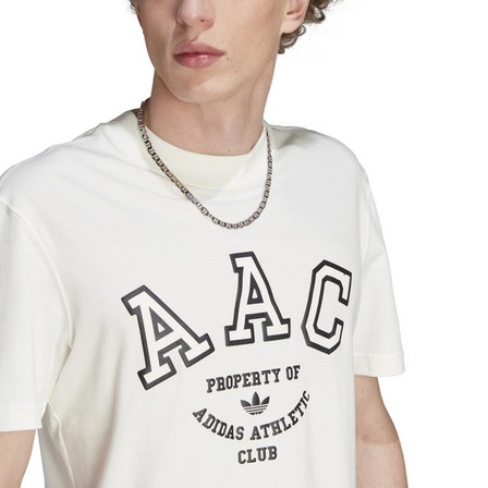 Men Adidas Rifta Metro Aac T-Shirt, White, A701_ONE, large image number 4