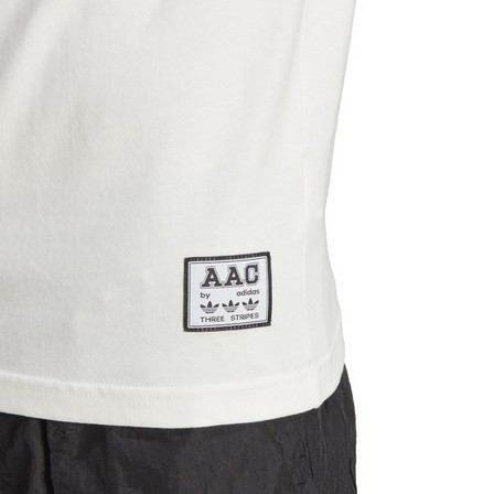 Men Adidas Rifta Metro Aac T-Shirt, White, A701_ONE, large image number 5