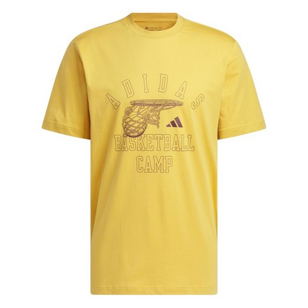 Men Summer Camp Abc T-Shirt, Yellow, A701_ONE, large image number 0