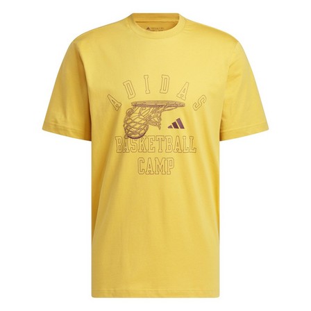 Men Summer Camp Abc T-Shirt, Yellow, A701_ONE, large image number 1