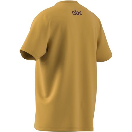 Men Summer Camp Abc T-Shirt, Yellow, A701_ONE, large image number 13