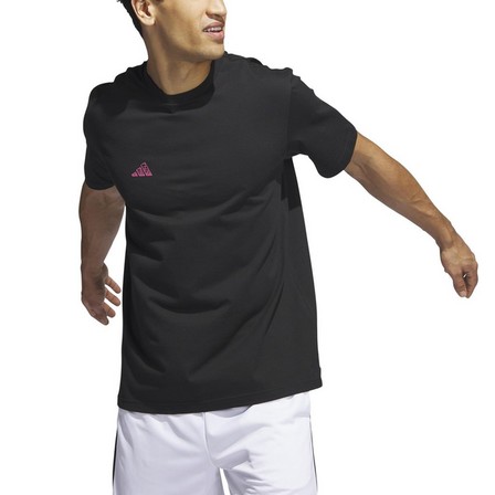 Men Metaverse Oasis Hoops T-Shirt, Black, A701_ONE, large image number 2