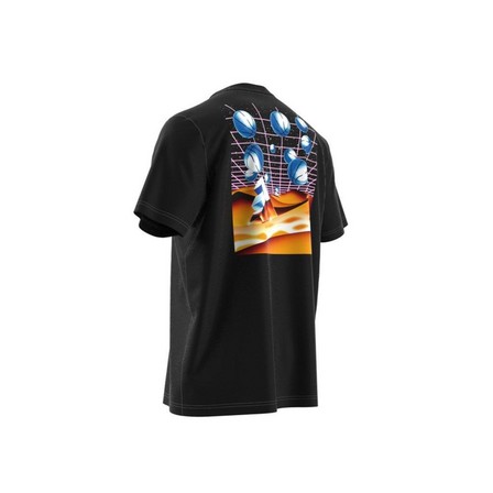 Men Metaverse Oasis Hoops T-Shirt, Black, A701_ONE, large image number 9