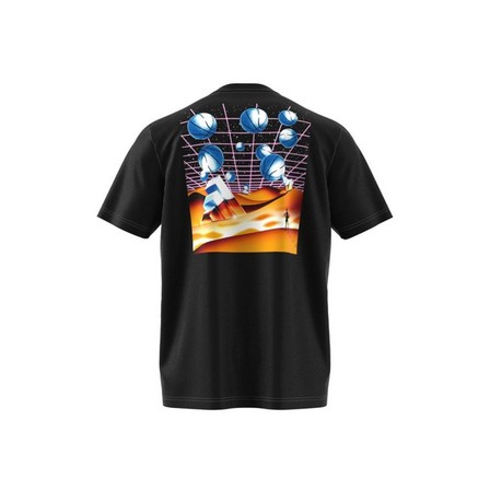 Men Metaverse Oasis Hoops T-Shirt, Black, A701_ONE, large image number 10