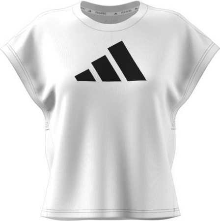 Female Train Icons Training T-Shirt, White, A701_ONE, large image number 0
