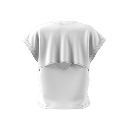 Female Train Icons Training T-Shirt, White, A701_ONE, large image number 7
