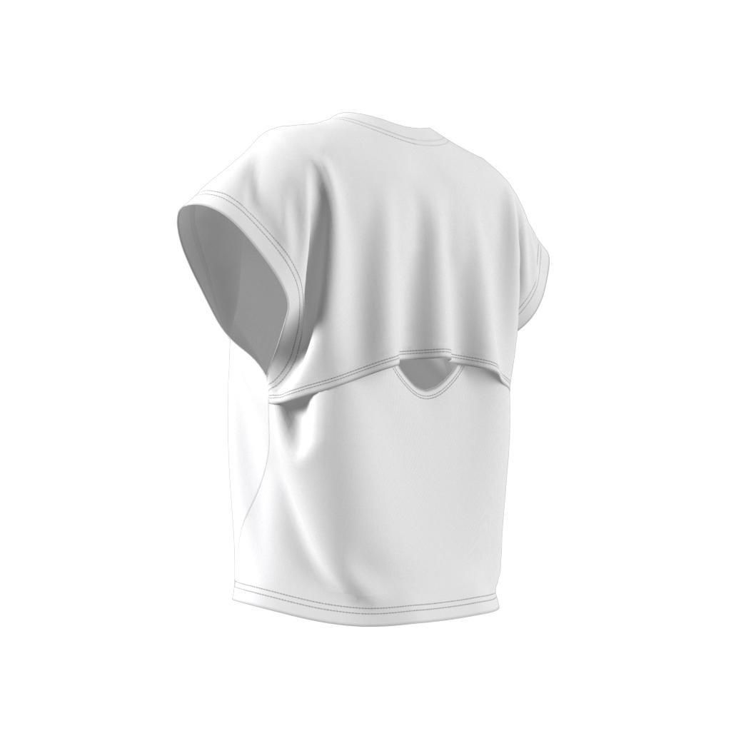 Female Train Icons Training T-Shirt, White, A701_ONE, large image number 10