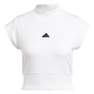 Female Adidas Z.N.E. T-Shirt, White, A701_ONE, thumbnail image number 3