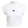 Female Adidas Z.N.E. T-Shirt, White, A701_ONE, thumbnail image number 7